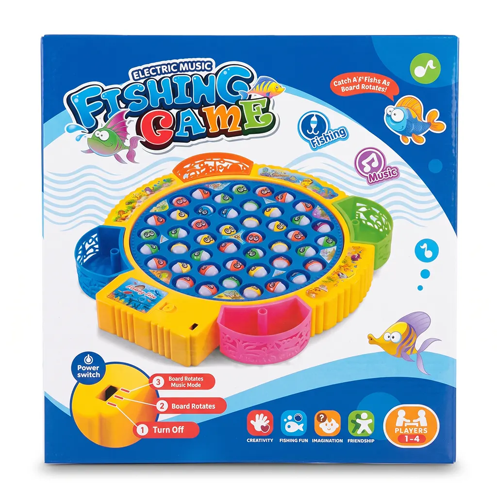 Electric Music Fishing Game 45 PCS_1